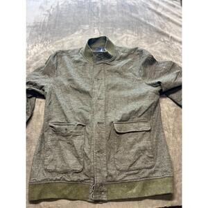 Johnnie-O Green button Jacket with pockets Size Medium